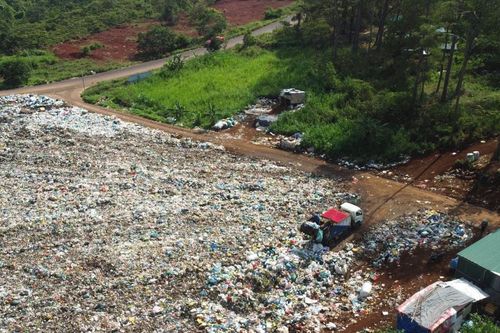 Dự án Bãi rác xã Kiến Đức ì ạch gần 4 năm
