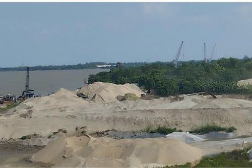 Ninh Bình đấu giá quyền khai thác mỏ cát làm vật liệu san lấp