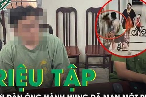 Triệu tập người đàn ông hành hung dã man một phụ nữ ở chung cư Hà Nội
