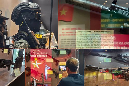 Cận cảnh trang bị, vũ khí 'khủng' của Cảnh sát đặc nhiệm Việt Nam