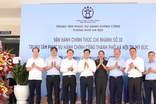 Trung tâm Phục vụ hành chính công Hà Nội thêm chi nhánh số 10 tại xã Mỹ Đức