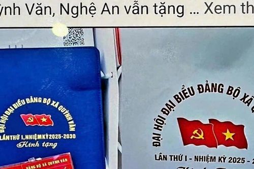 Lãnh đạo xã ở Nghệ An nói về việc tặng quà tại Đại hội dù có lệnh dừng
