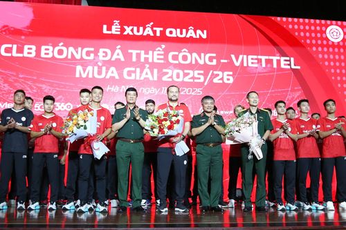 Thể Công Viettel đặt mục tiêu vô địch V.League 2025/26