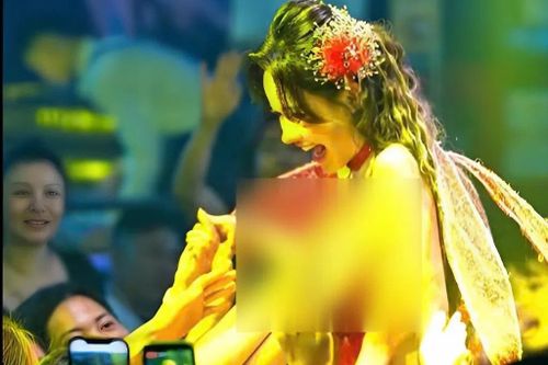 Ngân 98 bị phản ứng
