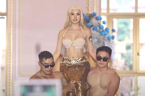 Thí sinh Miss Grand Vietnam bị chê lố