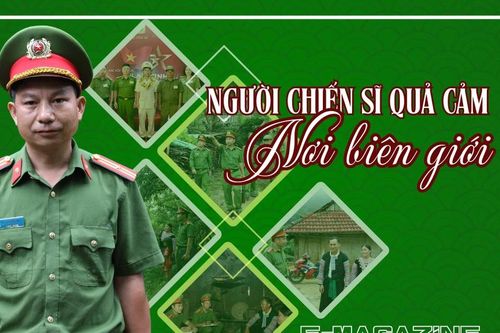 Người chiến sĩ quả cảm nơi biên cương
