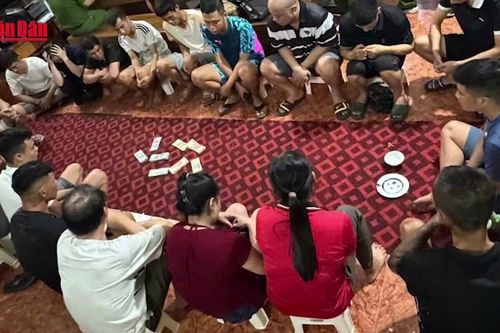 Phú Thọ triệt xóa sới bạc quy mô lớn