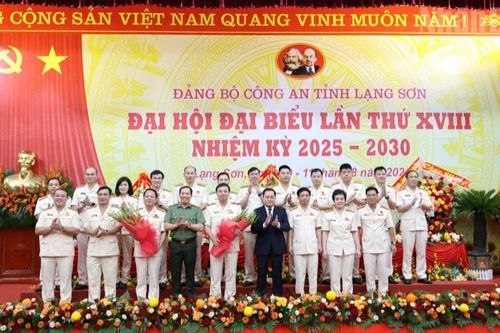 Xây dựng Công an tỉnh Lạng Sơn vững mạnh toàn diện, đổi mới, sáng tạo