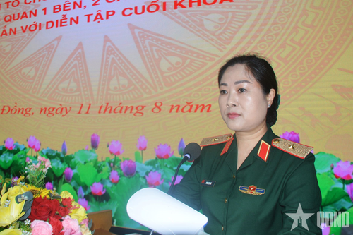 Cục Quân huấn - Nhà trường tập huấn diễn tập cho khung cán bộ nhà trường toàn quân