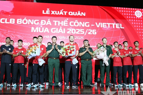 Thể Công - Viettel đặt mục tiêu vô địch V-League 2025 - 2026