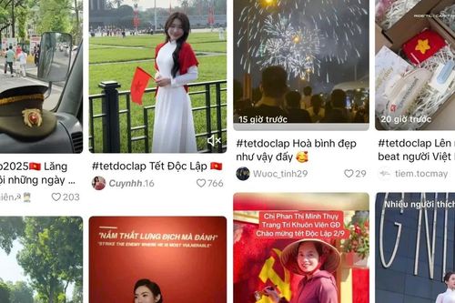 Lan tỏa tình yêu Tổ quốc qua chiến dịch hashtag trên TikTok