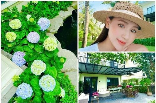 Biệt thự ngập hoa đẹp mê mẩn của 'sao nữ giàu nhất miền Bắc'