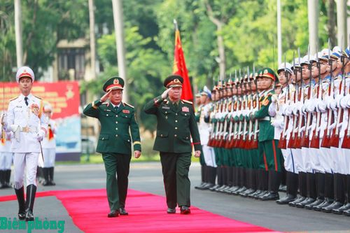 Chủ nhiệm Tổng cục Chính trị QĐND Lào thăm chính thức Việt Nam