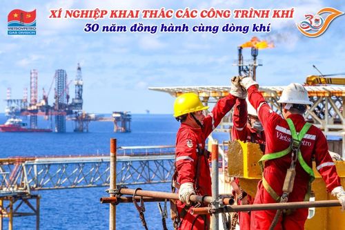 30 năm Xí nghiệp Khí (Vietsovpetro): Kiến tạo giá trị từ dòng khí đồng hành