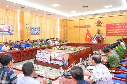 Nghệ An: Phân công rõ trách nhiệm cán bộ, công chức, viên chức trong thực hiện công tác phòng cháy, chữa cháy và cứu nạn, cứu hộ