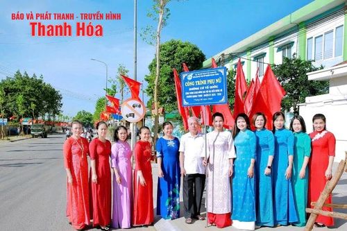 Phụ nữ Thanh Hóa thi đua sôi nổi chào mừng Đại hội Đảng các cấp