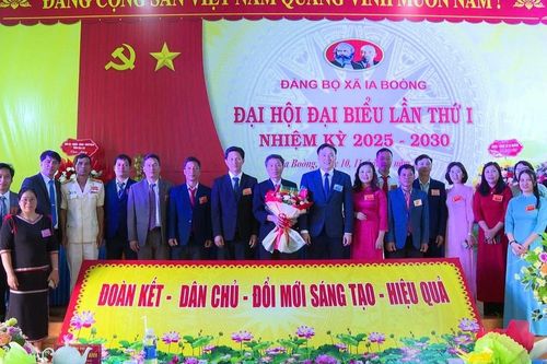 Đồng chí Vũ Đình Hạnh được chỉ định giữ chức Bí thư Đảng ủy xã Ia Boòng