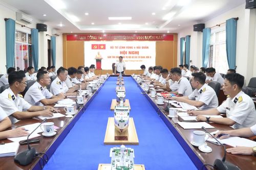 Vùng 4 Hải quân tổ chức hội nghị nắm tình hình chính trị nội bộ trong toàn vùng