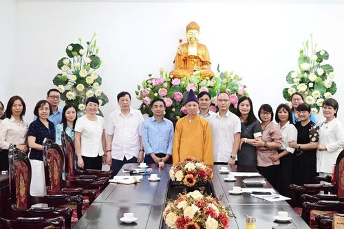 Tăng cường phối hợp giữa Viện Dân tộc học và Tôn giáo học với Học viện Phật giáo VN tại Hà Nội