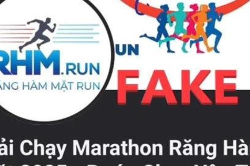 Cảnh báo giả mạo giải chạy thiện nguyện nhằm lừa đảo người dân