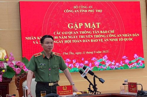 Công an tỉnh Phú Thọ thông tin phá chuyên án nhóm 'bảo kê' phương tiện gây bức xúc dư luận