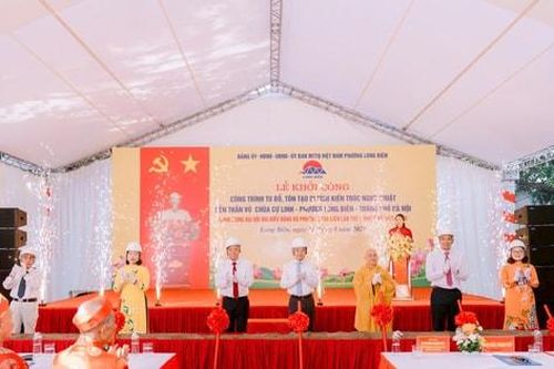 Long Biên khởi công dự án chào mừng Đại hội Đảng bộ phường lần thứ I
