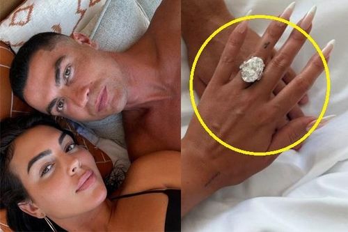 Nhẫn cầu hôn của Ronaldo khủng cỡ nào