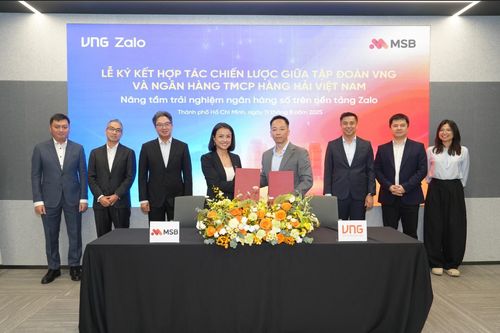 MSB và VNG ký kết hợp tác, nâng tầm trải nghiệm khách hàng trên Zalo