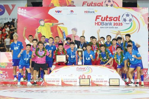 Thái Sơn Bắc bảo vệ thành công chức vô địch Futsal Cúp Quốc gia 2025