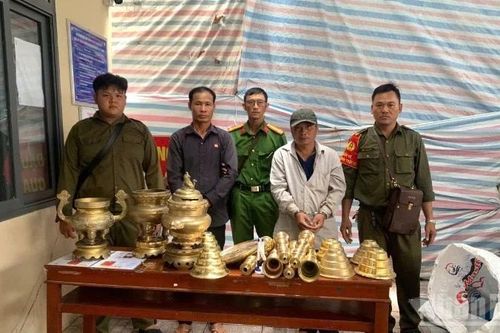 Đồng Tháp bắt giữ 2 đối tượng trộm cắp tài sản trong cơ sở thờ tự