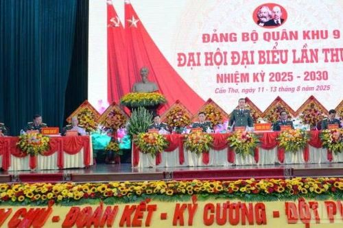 Đại hội Đảng bộ Quân khu 9 lần thứ XI, nhiệm kỳ 2025-2030