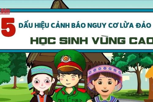 5 dấu hiệu cảnh báo nguy cơ lừa đảo học sinh vùng cao
