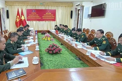 Bộ đội Biên phòng Sơn La và Bộ Chỉ huy Quân sự tỉnh Huaphanh (Lào) tăng cường hợp tác bảo vệ biên giới