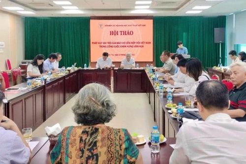 Phát huy vai trò của báo chí trong công cuộc chấn hưng văn hóa