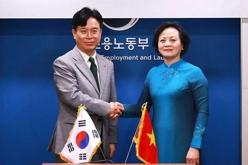 Tăng cường hợp tác Việt Nam-Hàn Quốc về lao động và việc làm