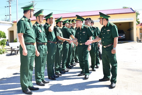 Đắk Lắk: Kiểm tra toàn diện công tác biên phòng tại các đồn biên phòng tuyến biển