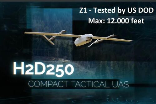 UAV chạy hydro Z1 của Mỹ lập kỷ lục với trần bay mới