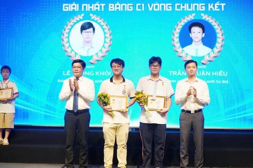 Học sinh Hà Nội tỏa sáng tại hội thi tin học trẻ toàn quốc