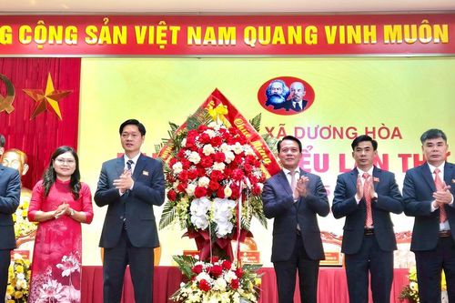Đại hội Đảng bộ xã Dương Hòa (Hà Nội): Nền tảng cho phát triển bền vững trong kỷ nguyên mới