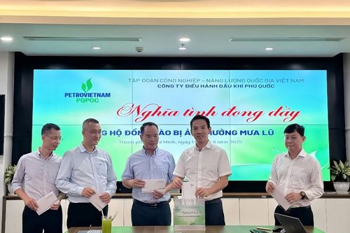 PQPOC chung tay hướng về đồng bào các tỉnh phía Bắc chịu ảnh hưởng bởi mưa lũ