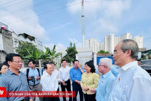 Đoàn đại biểu Quốc hội TP.HCM kiểm tra loạt dự án trọng điểm