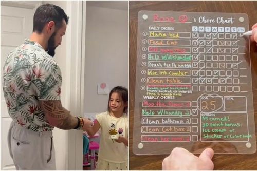 Bố thu tiền thuê nhà của con gái 6 tuổi, phía sau là cách dạy con gây bão mạng