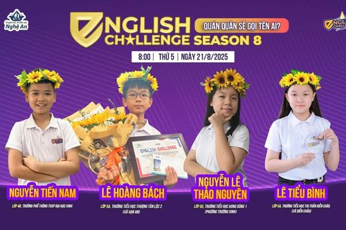 Lùi lịch cầu truyền hình trực tiếp Chung kết English Challenge mùa 8