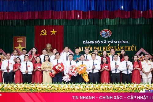Đảng bộ các xã Cẩm Hưng, Việt Xuyên, Kỳ Khang đại hội nhiệm kỳ 2025-2030