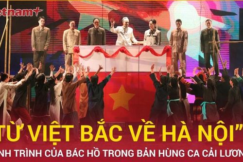 'Từ Việt Bắc về Hà Nội' tái hiện hình ảnh đầy xúc động về Bác Hồ