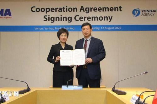 TTXVN và Yonhap trao đổi Thỏa thuận hợp tác nghiệp vụ trong giai đoạn mới