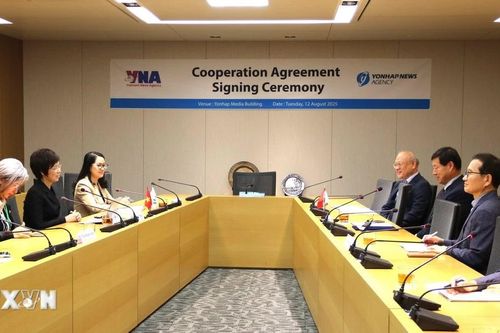 TTXVN và Yonhap hợp tác nghiệp vụ, tập trung vào chuyển đổi số và ứng dụng AI