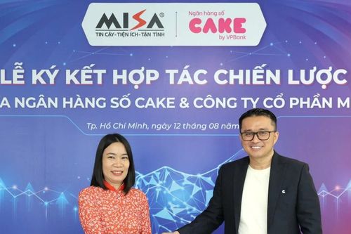 Ngân hàng số Cake by VPBank và MISA hợp tác chiến lược toàn diện