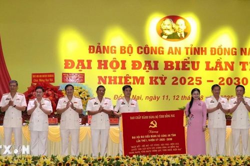 Đại hội Đảng bộ Công an tỉnh Đồng Nai và hai xã biên giới Bù Gia Mập và Đắk Ơ