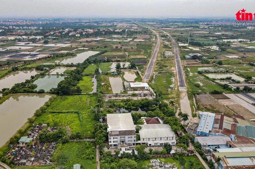 Ảnh 360 độ: Gói thầu số 9 - Vành đai 4 chậm tiến độ vì thiếu mặt bằng